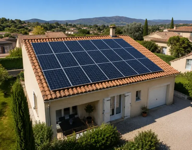 Prime à l'autoconsommation panneaux solaires Villeneuve-lès-Bouloc — aide financière de l'État